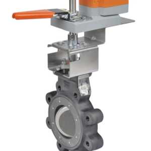 F6100-300SHP+GMB24-3-X1 Butterfly Valve,4",2 Way,435Cv,w/ Non-Spring,24V,Floating