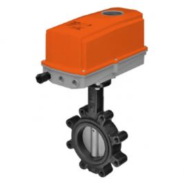 F680HD+GRCX24-3-T N4 Butterfly Valve,3",2 Way,302Cv,w/ Non-Spring,24V,Floating,NEMA 4