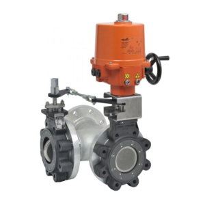 F7250-150SHP+SY5-120MFT Butterfly Valve,10",3 Way,3517Cv,w/ Non-Spring,120V,MFT,SW,NEMA 4XH