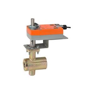 B2200VB-077+AFBUP-X1 VBall Valve,2" ,2 Way,77Cv,w/ Spring Return,24 -240V,On/Off