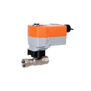 B215HT116+TFRB24-3 HTCCV,0.5",2 Way,1.16Cv,w/ Spring Return,24V,Floating