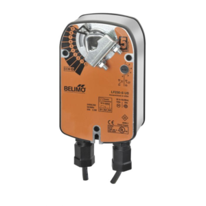 LF230 US Damper Actuator, 35 in-lbs [4 Nm], Spring return, AC230V, On/Off