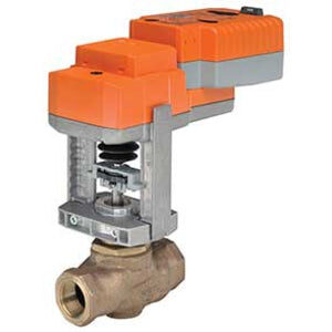 G240B-N+NFBUP-X1 Globe Valve,1.5",2 Way,28 Cv,w/ Spring Return,24 -240V,On/Off