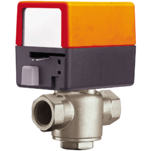ZONE320S-50+ZONE230NC Zone Valve,0.75" ,3 Way,5Cv, w/ Spring Return,230V,On/Off