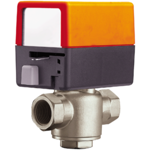 ZONE325N-80+ZONE120NC Zone Valve,1" ,3 Way,8Cv,w/ Spring Return,120V,On/Off