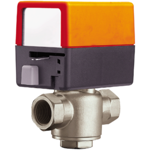 ZONE315S-35+ZONE120NC Zone Valve,0.5" ,3 Way,3.5Cv,w/ Spring Return,120V,On/Off
