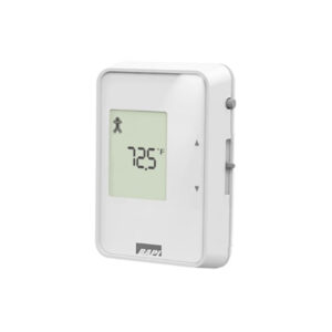 BA/TQF-C-1-C80-N Quantum room sensor, display, 10K-3 thermistor, setpoint slider 50-90F 0-20Kohms, override