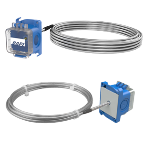 BA/10K-3-A-8'-BBX Duct temperature averaging sensor, 8' bendable probe,10K-3 thermistor BAPI-Box