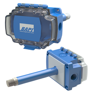 BA/T1K[-30 TO 130F]-H210-D-BB Duct temperature and humidity transmitter