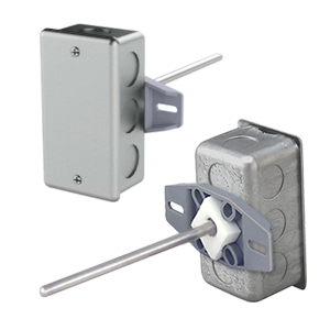 BA/20K-3-D-18" - Duct Temperature Sensor 20k-3 Thermistor 18" length of 1/4" Diameter