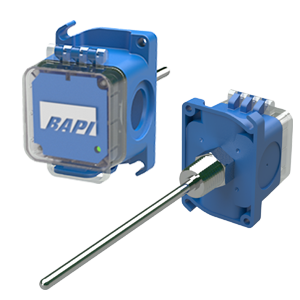 BA/T1K[32 TO 212F]-I-4"-SS-BBX Immersion temperature sensor, 1K platinum RTD, 4 to 20mA temperature