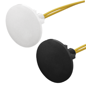 BA/10K-3-LPB low profile button sensor, black.