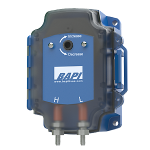 BA/SW5A Differential Pressure Switch, 3.2" to 10.4" WC (800 to 2600 Pa)