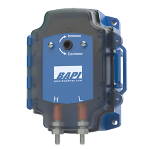 BA/SW3A Differential Pressure Switch, 0.7" to 2.2" WC (180 to 550 Pa)