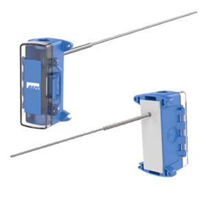 BA/T1K[-7 TO 49C]-A-12'-BB2 Duct averaging sensor, 1K RTD, 4-20mA transmitter, 12' flexible probe,