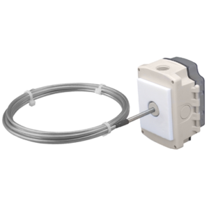 BA/10K-2-A-100'-BBX Duct temp. averaging sensor, 10k-2 thermistor, 100' flexible probe, BAPI Box Cr