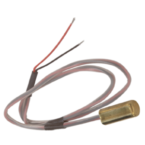 BA/10K-3-CPFEP-5' Concave remote temperature probe, 10K-3 thermistor with 5' FEP cable