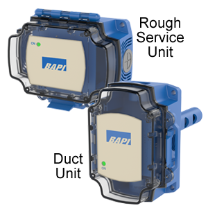 BA/VOC10-D-BB-BNK VOC Duct Sensor, No indication 0-10VDC output