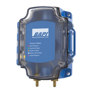 ZPS-05-FR60-BB-AT Fixed Range Pressure, 0-5V output, -1 to 1"WC range, BAPI- Box encl