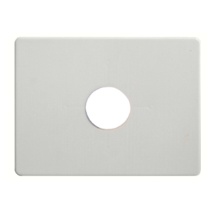 BA/ADP-525-7-BW Adaptor plate, bright white, 5.25" x 7"