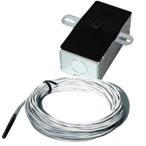 Transmitter w/ 1,000 Ohm RTD (NIST Cert), 2" Freezer Probe 316 SS, Galvanized Enclosure, 50', 1-5VDC Output