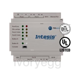 Intesis protocol translator with KNX, Serial and IP support - 250 points