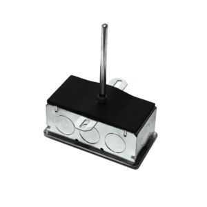 10,000 Ohm Thermistor w/11K Shunt, Duct, 18", Galvanized Enclosure