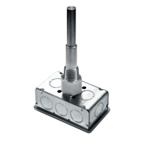 10,000 Ohm Thermistor (Type III), Hazardous, Immersion, Welded Well, 4"