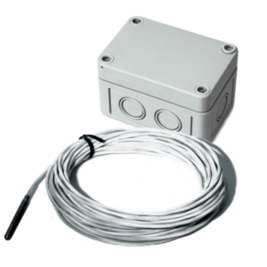 Transmitter w/ 1,000 Ohm RTD (NIST Cert), 2" Freezer Probe 316 SS, NEMA 4X Enclosure, 10', 2-10VDC Output