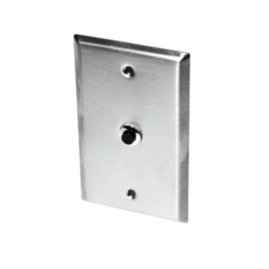 20,000 Ohm Thermistor, Wall Plate, Stainless Steel, Override