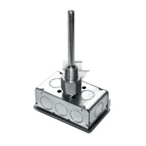 1,000 Ohm (Three Wires) RTD, Low Temperature Immersion, Welded Well, 6", Galvanized Enclosure