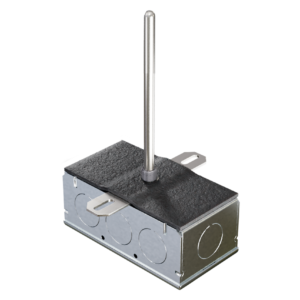 10,000 Ohm Thermistor (Type III), Duct, 18", Galvanized Enclosure