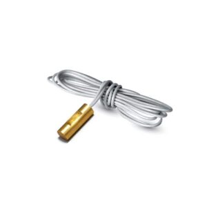 10,000 Ohm Thermistor (Type II), Pipe Mount, Brass, 20' Zip Cable