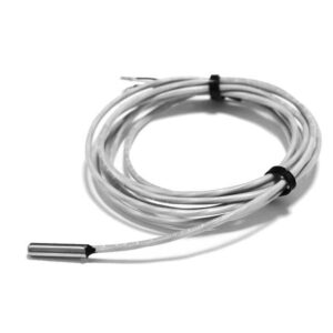 10,000 Ohm Thermistor (E1), Bullet Probe, 1", 20' Plenum Cable