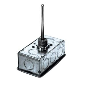 Transmitter w/ 100 Ohm RTD, Immersion, No Well, 6", Galvanized Enclosure, 2-10VDC Output
