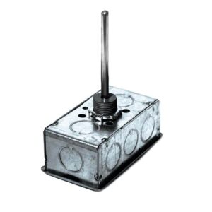1,000 Ohm (Three Wires) RTD, High Temperature Immersion, No Well, 6", Galvanized Enclosure