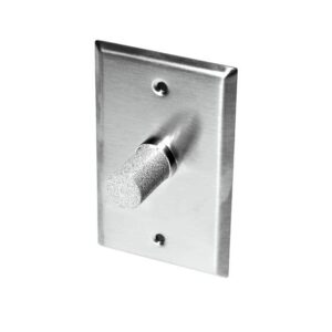 Relative Humidity, RH Outputs: 0-5 & 0-10 VDC (Default), Wall Plate 304SS, ± 2% Accuracy, 1,000 Ohm RTD (Two Wires)