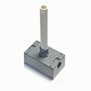 Relative Humidity, RH Outputs: 0-5, 0-10 VDC & 4-20mA (Default), Duct, ± 3% Accuracy, 10,000 Ohm Thermistor w/11K Shunt, Euro Enclosure