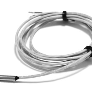 1,000 Ohm (Three Wires) RTD, Bullet Probe, 1", 10' Plenum Cable