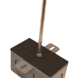 1,000 Ohm Nickel RTD, Duct, 6", Plastic Enclosure