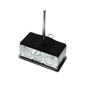 20,000 Ohm Thermistor, Duct, 18", Galvanized Enclosure