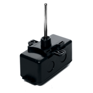 20,000 Ohm Thermistor, Immersion, No Well, 2.5", Plastic Enclosure