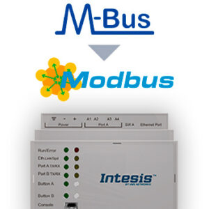 M-BUS to Modbus TCP & RTU Server Gateway - 120 devices