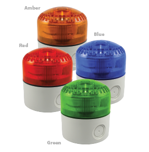 Horn and Strobe (Blue)