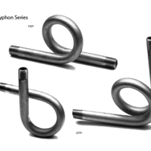 Syphon, ¼” MNPT, 270°, Schedule 40, 316 SS