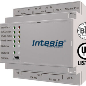 Intesis protocol translator with Serial and IP support - 600 points