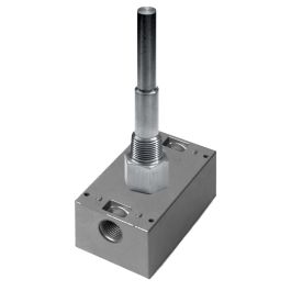 Transmitter w/ 100 Ohm RTD (NIST Cert), Immersion, Welded Well, 2.5", Plastic Enclosure, 4-20mA Output