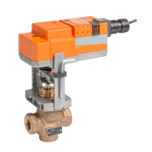 G240B-N+LVX24-MFT Globe Valve,1.5",2 Way,28 Cv,w/ Non-Spring,24V,MFT