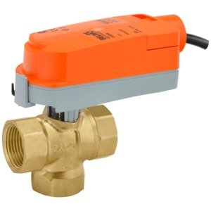Z3075QS-J+CQBUP-3 ZoneTight™,0.75",3 Way,4.6 Cv,Sweat,w/ Non-Spring,110 to 240V,On/Off/Floating