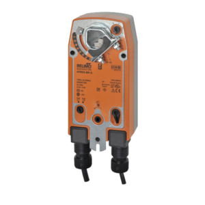 AFB24-SR-S Damper Actuator, 180 in-lbs [20 Nm], Spring return, AC/DC24V, DC2...10V, 2 x SPDT